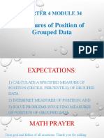 Q4 Module 34 Measures of Position Group Data