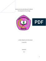 MAKALAH ANALISIS SEDIAAN FARMASI - AureaBriquitaFIltjeNahak - 22340103035 - Kromatografi Cair Kinerja Tinggi