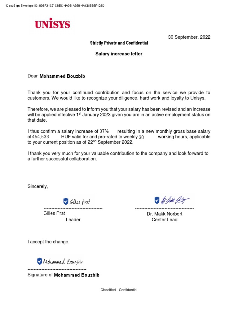 Market Adjustment Letter Template 2022 DS PDF