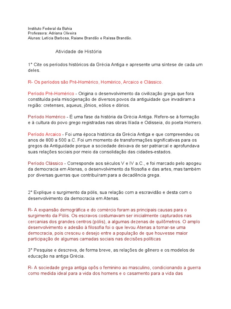 Instituto Federal Da Bahia PDF