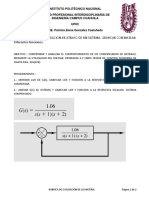 PRACTICA NO. 6 EJERCICIO DE COMPENSACION DE ATRASO DE UN SISTEMA MAT-LAB 6o