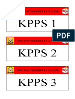 Kpps 1 Kpps 2 Kpps 3: Osis SMP Negeri 4 Taliwang