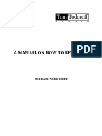 A Manual On How To Rehearse Michael Shurtleff