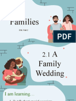 Lesson 1&2 - 2.1 A Family Wedding