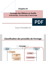 Chapitre 3 Formage Des Métaux en Feuilles-Embutissage