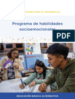 Programa de Habilidades Socioemocionales Orientaciones para El Desarrollo