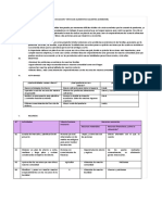 Plan de Accion "Venta de Alimentos Calientes (Comedor)