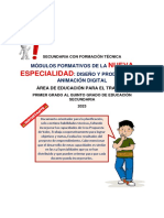 Modulo Formativo Incompleto - Diseño y Prod. de Ad