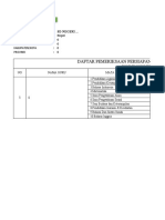 Daftar Pemeriksaan Persiapan Mengajar