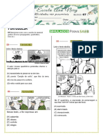 Interpretar texto com auxílio de material gráfico