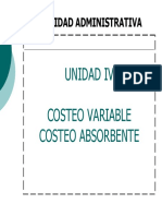 Costeo Variable