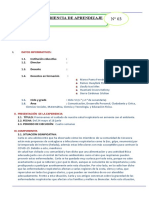 3 - Experiencia de Aprendizaje 1ro y 2do - Grupal