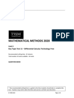 TSSM Test Differentiation With SOLUTION