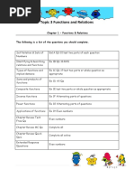 Topic 3 Functions and Relations Notes 2023