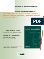 Desempenho agronômico de genótipos de feijão-caupi