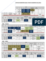 Jadwal Ruang Dan Praktikum Kuliah SMT Gasal 20112012-Fix 982011