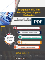 Integration of ICT in Teaching-Learning and Evaluation