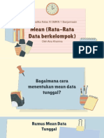 Mean Data Sementara