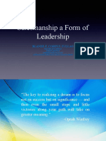 Salesmaship A Form of Leadership