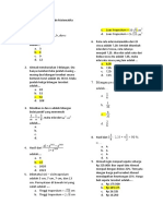 Draf Soal Penyisihan Olimpiade Matematika SMP