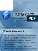 Robotics: (Where Artificial Inteligence Meets The Real World)