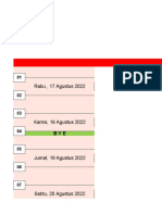 Jadwal Pertandingan Kazidam Cup 2022 Kosong