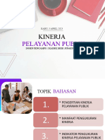 Kinerja Pelayanan Publik