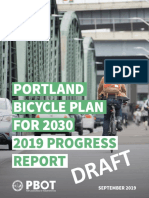 PORTLAND Bike - Plan - 2019 - Progress - Report - Final - Draft - Wappendix - DRAFT