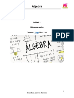 Algebra fundamentos números reales