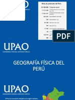 Geografía Física Del Perú