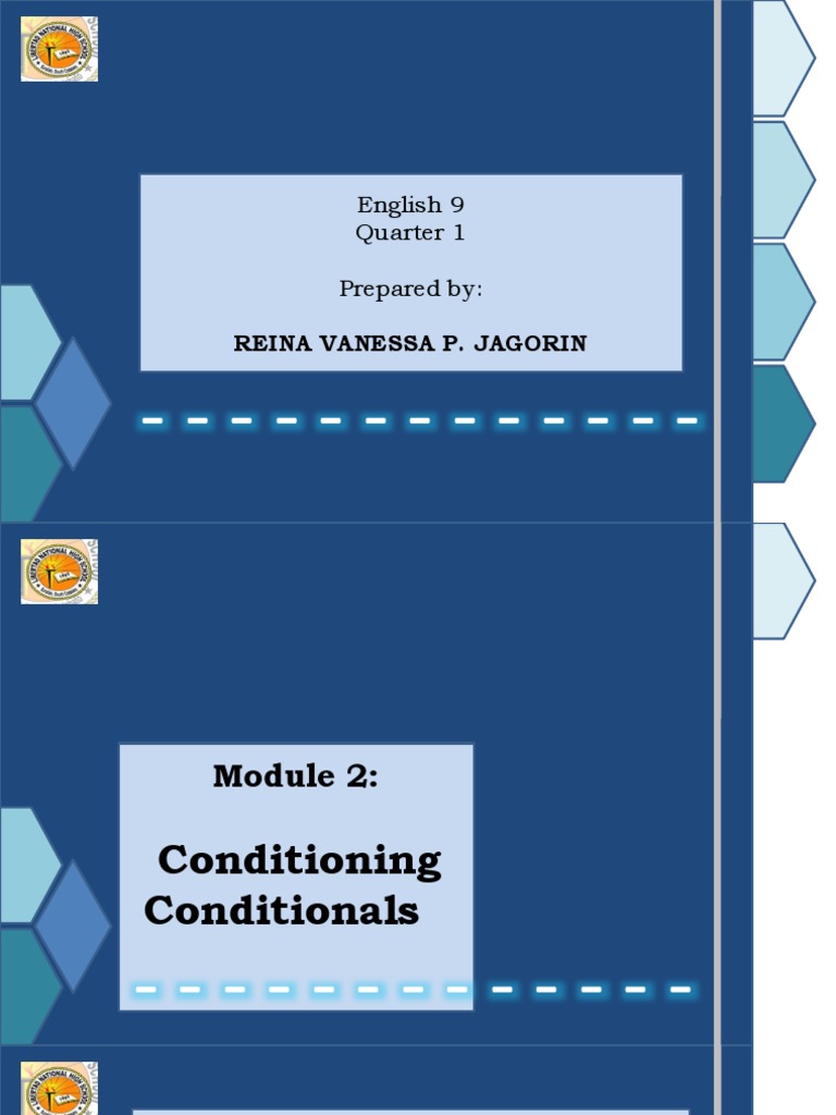 Grade 9 English Conditionals | PDF | Linguistics | Grammar