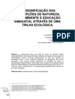 2016 Ressignificação Das Concepções Da Natureza, Meio Ambiente e Educação Ambiental