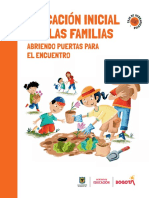 Cartilla 7 Educacion Inicial Con Las Familias