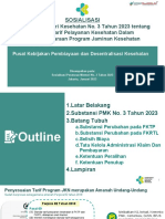 012023, Sosialisasi Permenkes 3 Tahun 2023 Tentang Standar Tarif