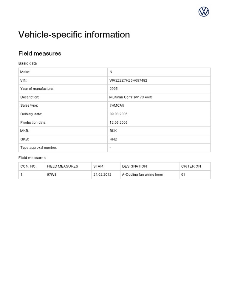 Vehicle-Specific Information13319239843311319818 | PDF