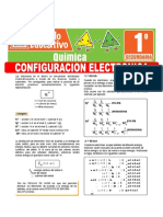 Configuracion Electronica para Primer Grado de Secundaria