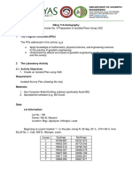 Laboratory Exercise 4 - Preparation of Isolated Plans Using CAD