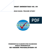 Perangkat Akreditasi No. 09: Laporan Hasil Tracer Study