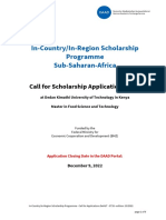 st32 Call For Scholarship Applications Kenya Dekut