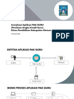 Materi Sosialisasi Aplikasi PAK GURU