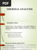 Thermal Analysis