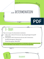 Mechanisms of Sex Determination