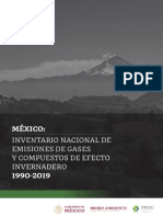 InventarioGEI Mexico 1990 2019