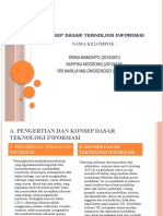 Konsep Dasar Teknologi Informasi