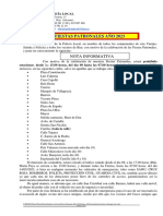 Fiestas Patronales Biar 2023 prohibiciones estacionamiento