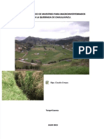 PDF Informe Tecnico de Muestreo para Macroinvertebrados en La Quebrada de Chaullayacu - Compress