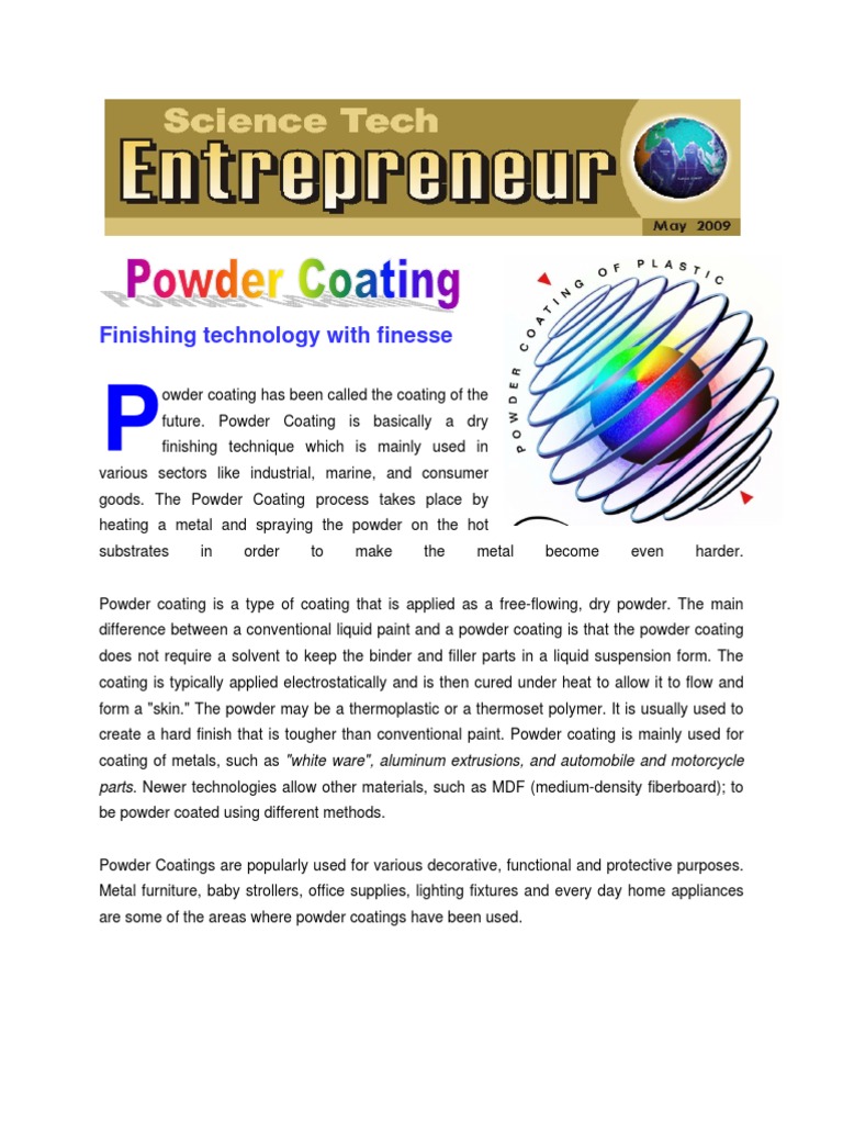 Finishing Technology With Finesse PDF Paint Manmade Materials