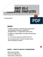 Unit-III-C-Managing Conflicts