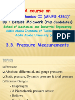 3.3 Pressure Measurement