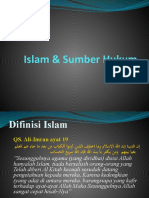 Islam Sumber Hukum Islam